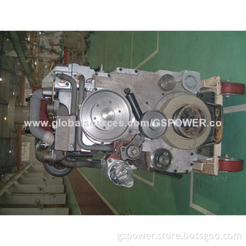 24V electric motor starters, in-line, 6 cylinders,turbocharged marine engine for generator